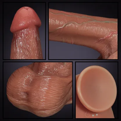 Riesen Realistic Dtoßender Dildo 26.5cm