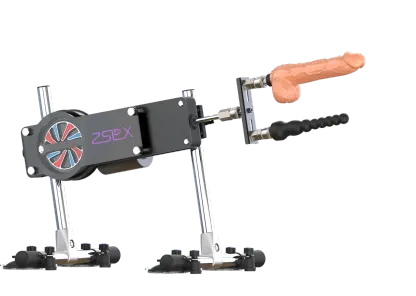 Sexmaschine Doppelköpfig mit Winkel- und Höhenverstellung