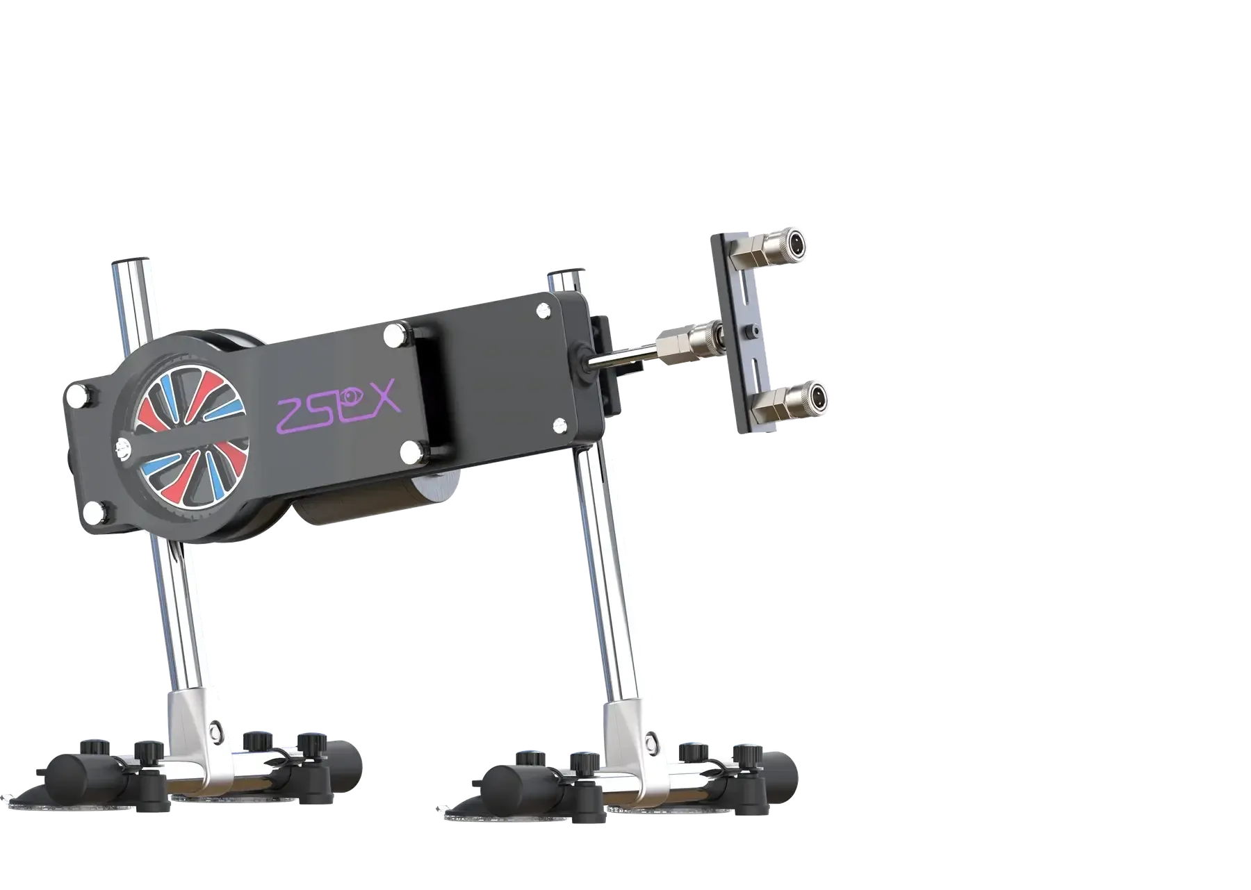 Sexmaschine Doppelköpfig mit Winkel- und Höhenverstellung