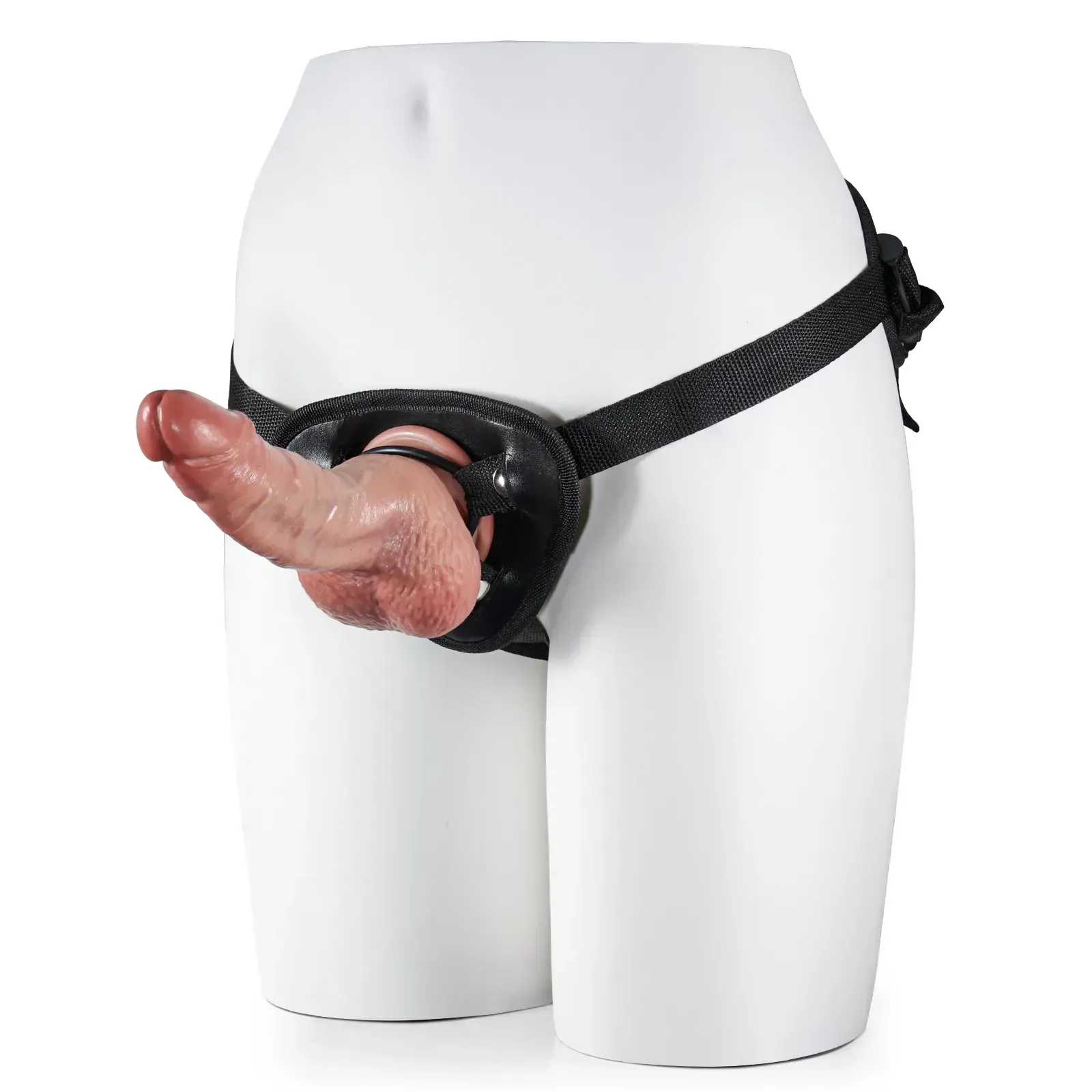 Silikon Umschnall Dildo Mit Saugnapf