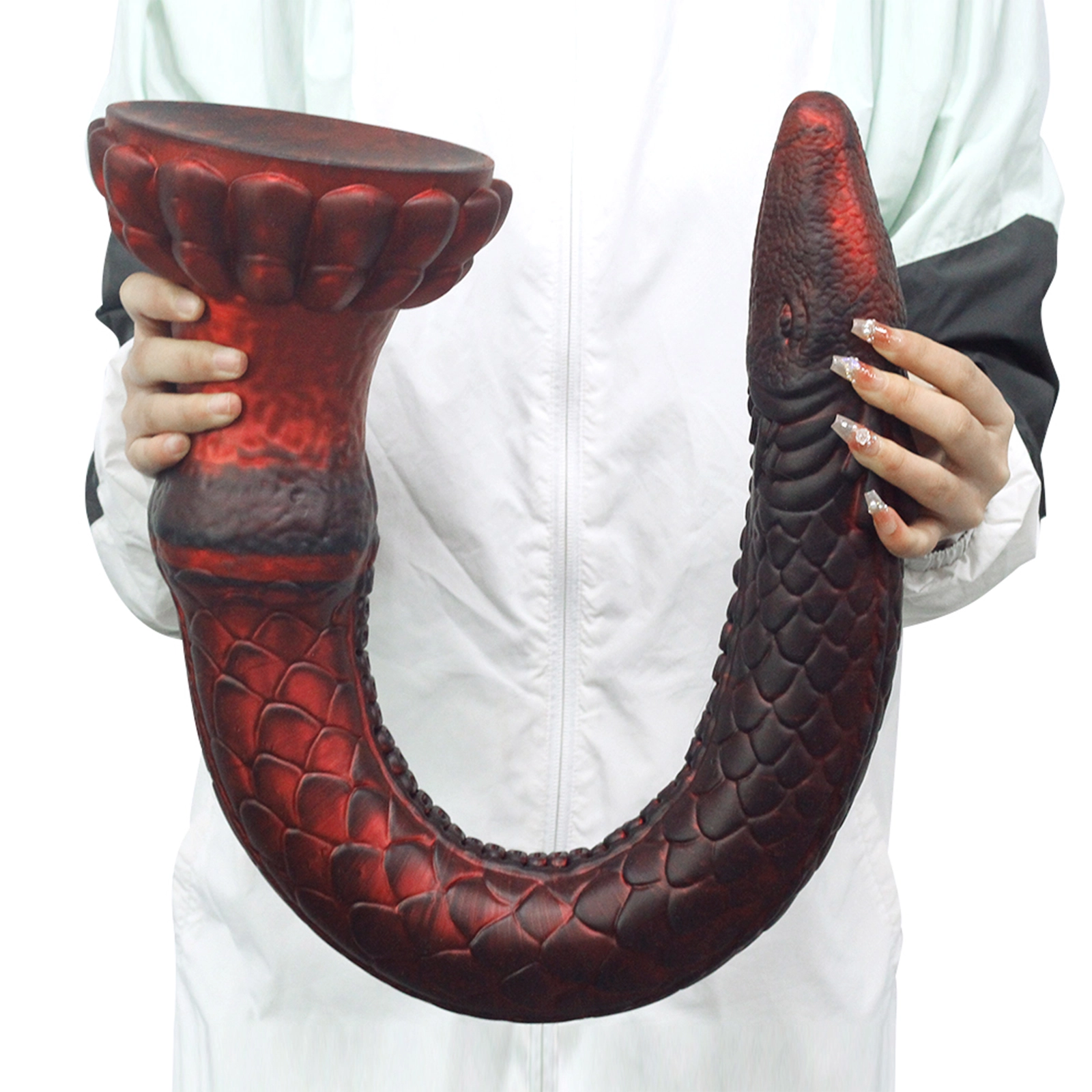 Super Soft Silikon Für Tentakel Monster Fantasie Dildo Mit Saugnapf 41.7cm