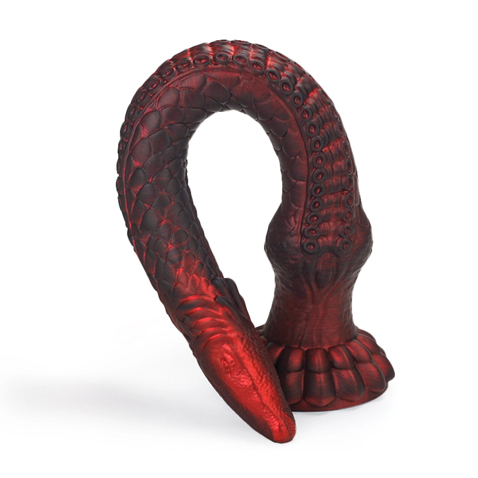 Super Soft Silikon Für Tentakel Monster Fantasie Dildo Mit Saugnapf 41.7cm