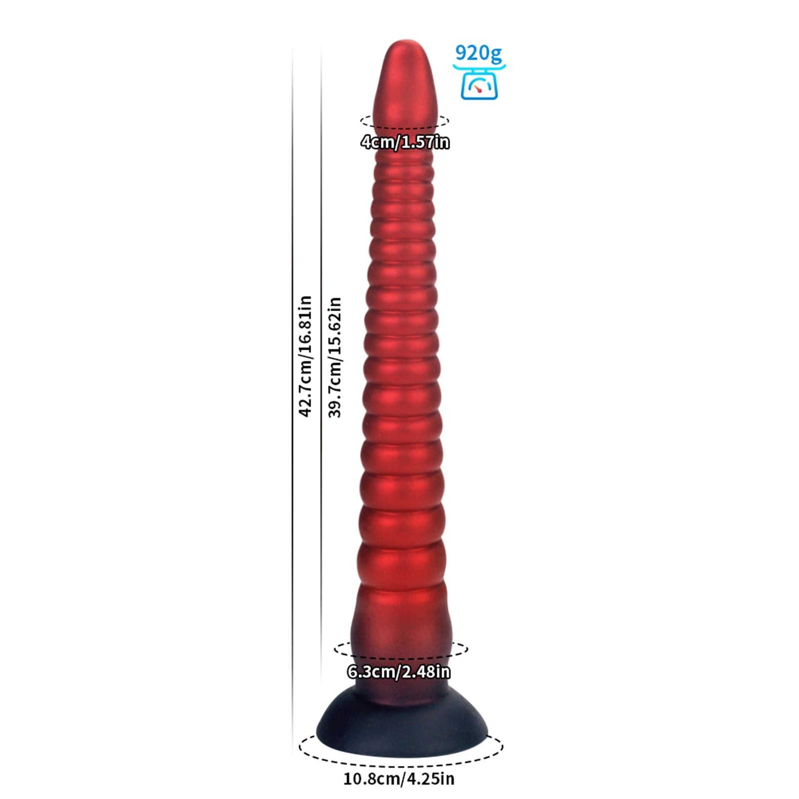 Tentakel Fantasie Silikon Für Dildos Mit Saugnapf 42.7cm
