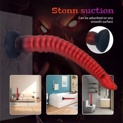 Tentakel Fantasie Silikon Für Dildos Mit Saugnapf 42.7cm