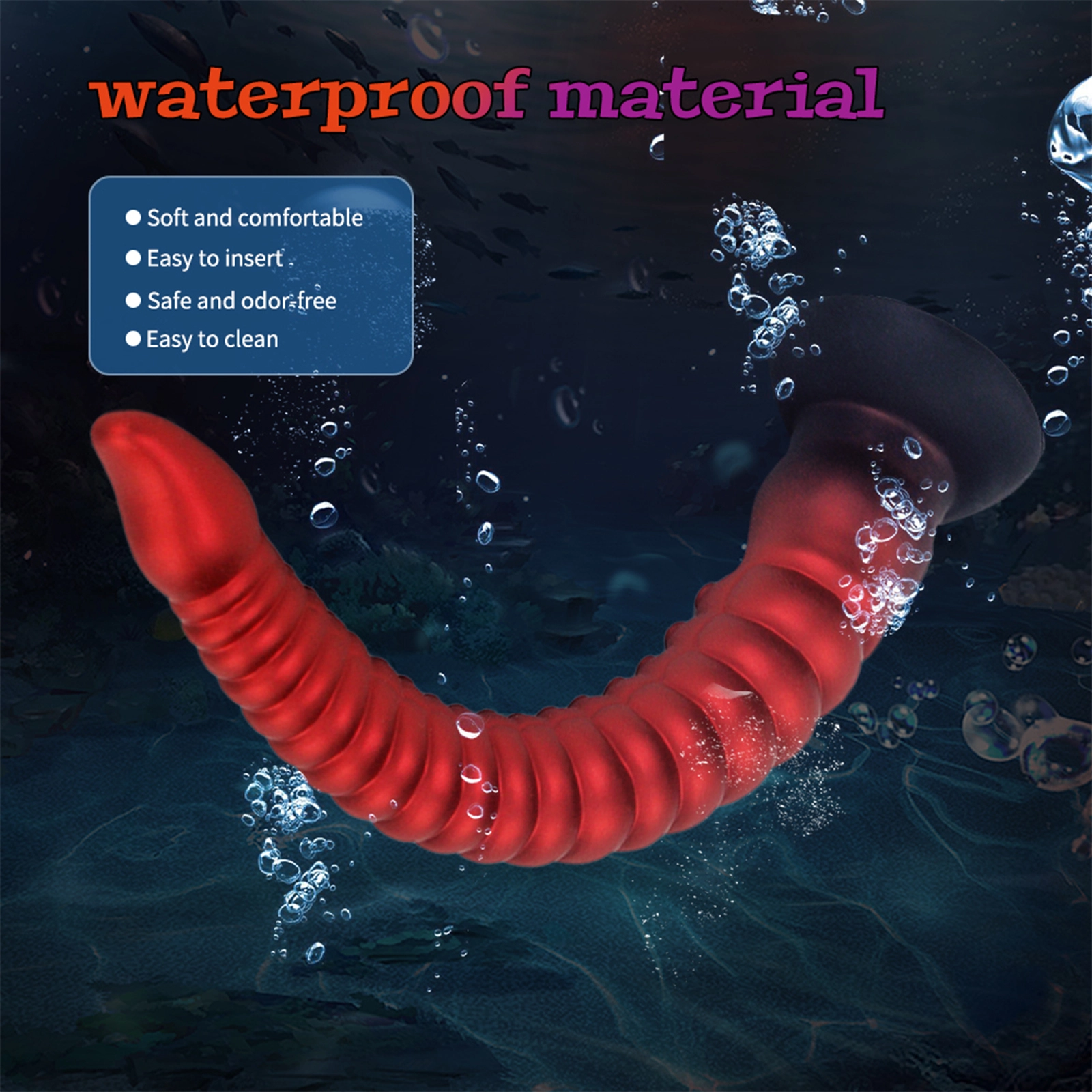 Tentakel Fantasie Silikon Für Dildos Mit Saugnapf 42.7cm