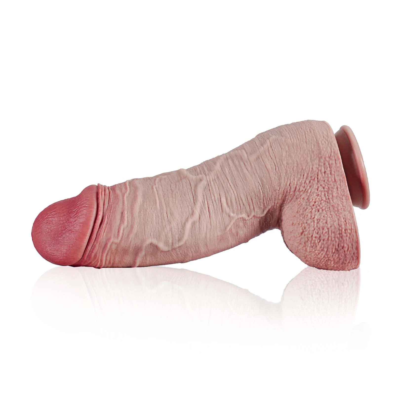 Thick Huge Realistische Lange Silikon Für Dildos Mit Saugfuß 33.5cm