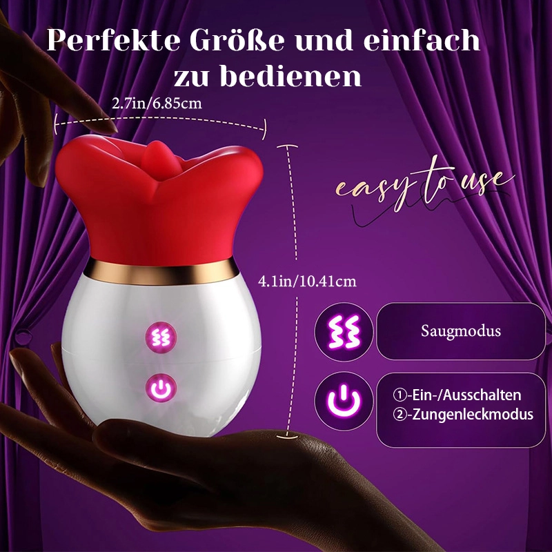 Großmaul Saug APP Zungenvibrator