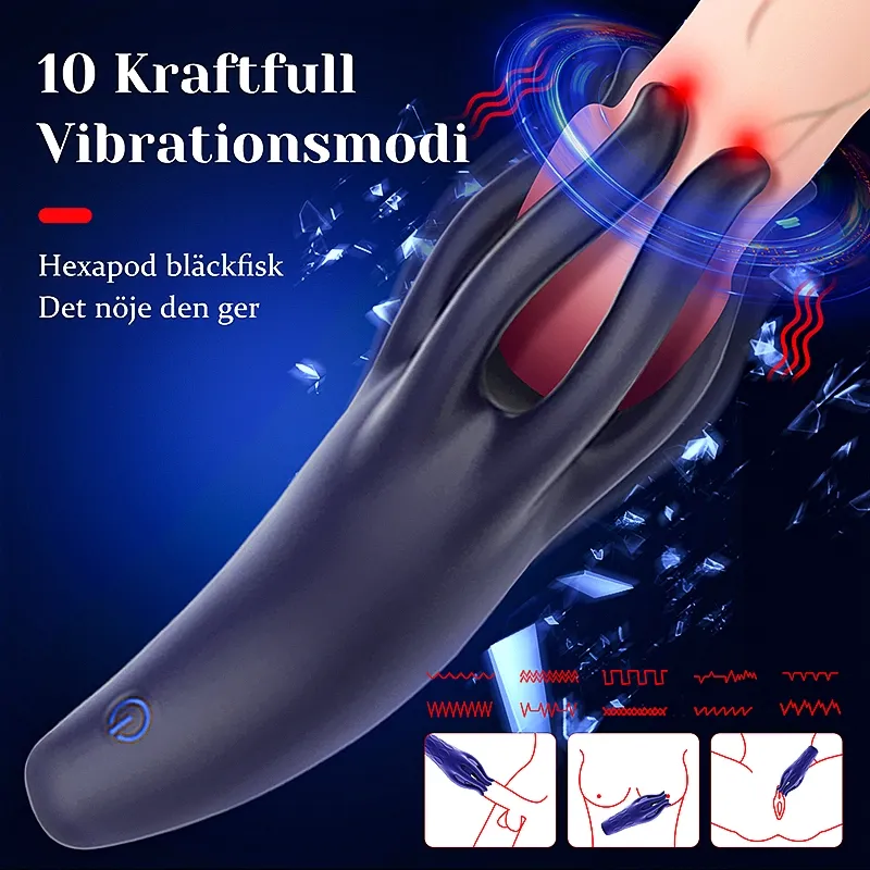  Penis Vibrator 10 Vibrationer Monster Tentakel Massager