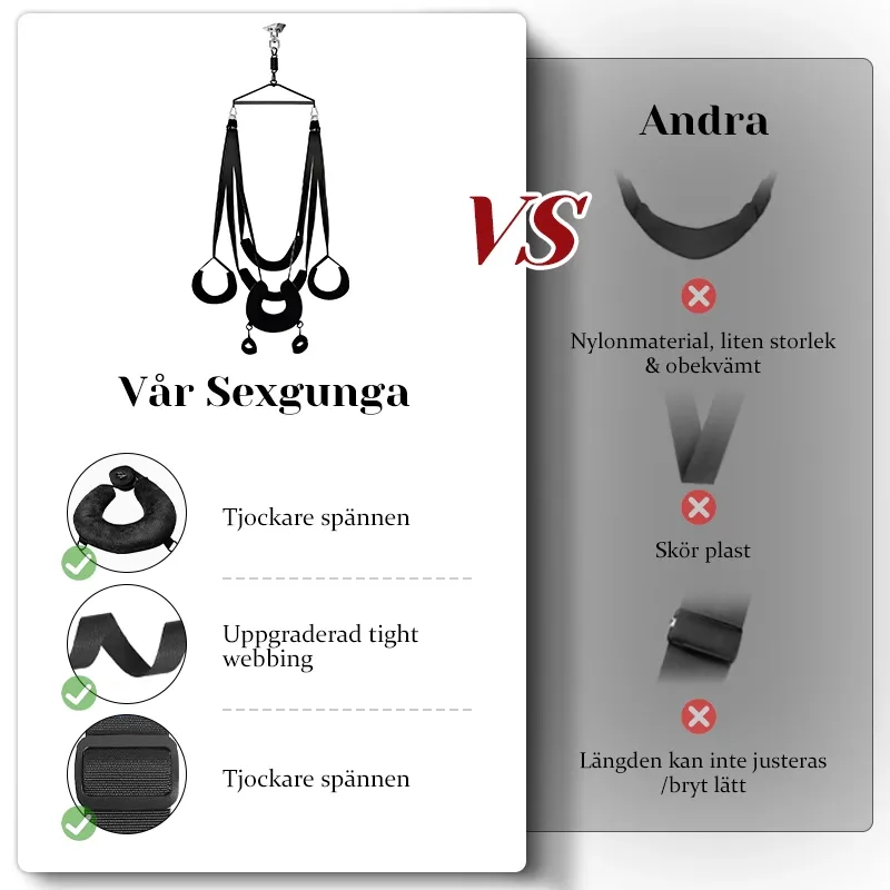 Premium 360-Graders Roterande Sexgungset För Vuxna