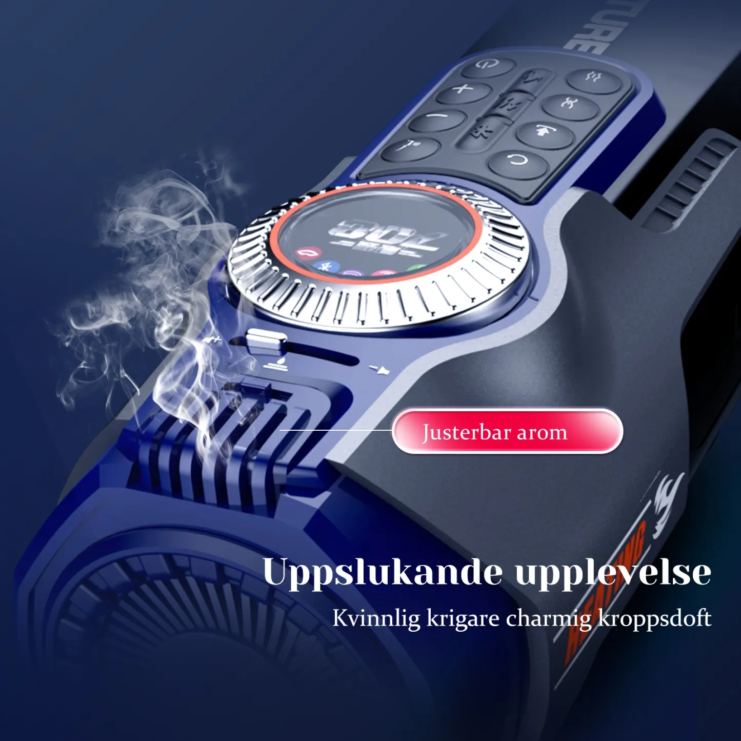 Leten 708 Future Masturbator med 10 Stötlägen, 10 Luftkuddemassagelägen och 2 Hylsor