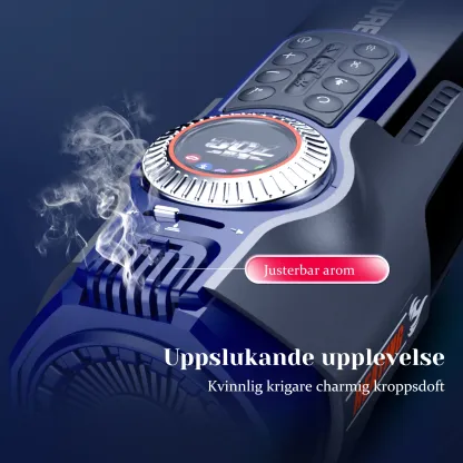Leten 708 Future Masturbator med 10 Stötlägen, 10 Luftkuddemassagelägen och 2 Hylsor