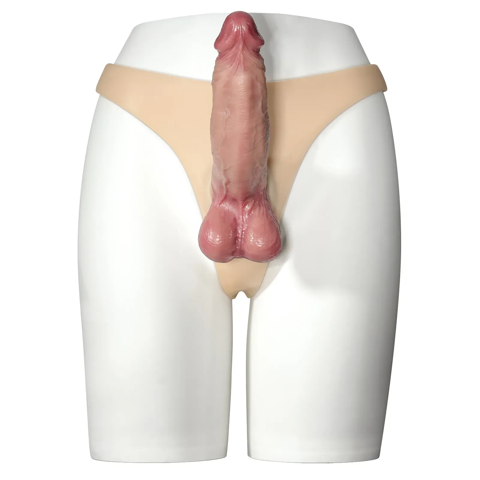 Hollow Silikon Lesbian Strapon Dildo