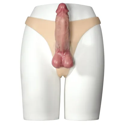 Hollow Silikon Lesbian Strapon Dildo