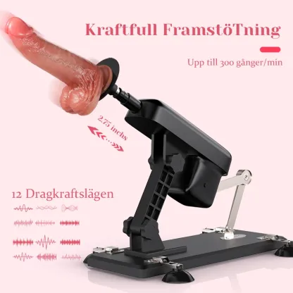Bästa Automatiska Sexmaskiner Med 12 Kraftfulla Thrust-Lägen