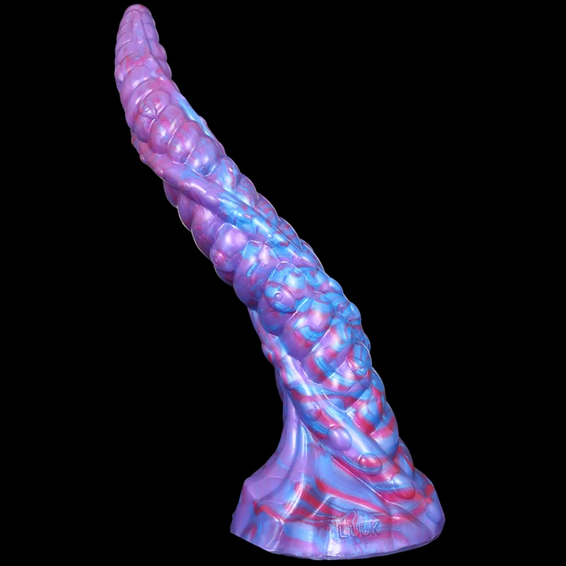 Blå Enchantress Silikon Monster Dildo 28cm