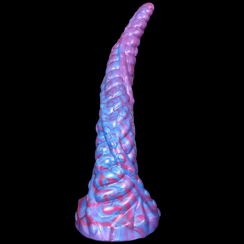 Blå Enchantress Silikon Monster Dildo 28cm