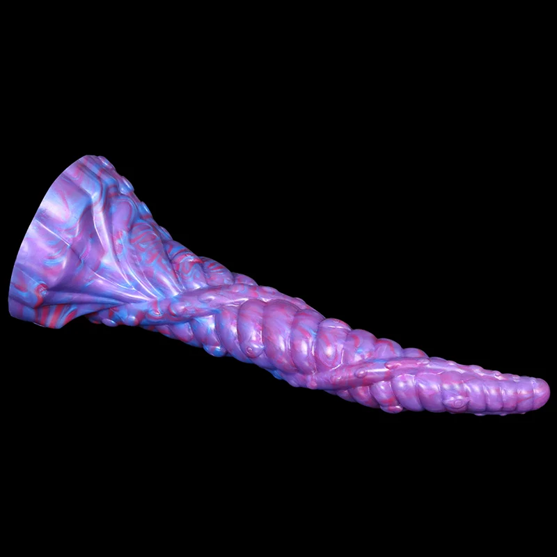 Blå Enchantress Silikon Monster Dildo 28cm
