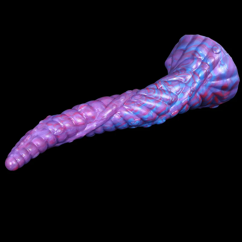 Blå Enchantress Silikon Monster Dildo 28cm