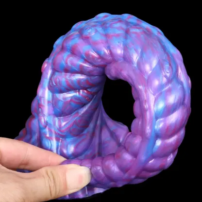 Blå Enchantress Silikon Monster Dildo 28cm