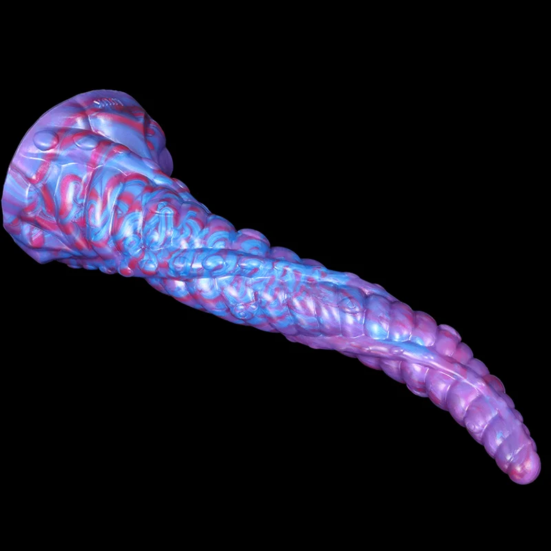 Blå Enchantress Silikon Monster Dildo 28cm