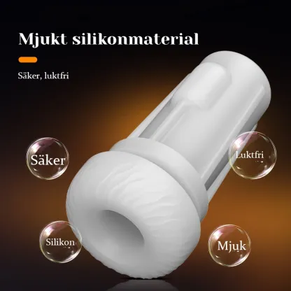 Tystaste Blowjob Machine med Kraftfull Motor och Luktfri Hylsa