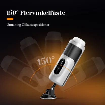 Tystaste Blowjob Machine med Kraftfull Motor och Luktfri Hylsa