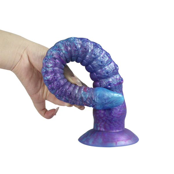 Curved Tentacle Soft Dildo 42.7cm