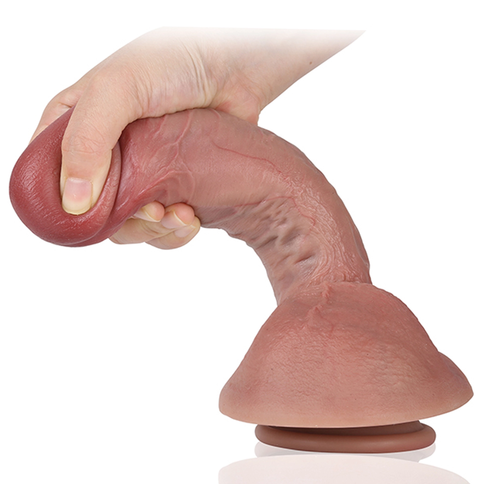 Deep Most Realistic Thrusting Anal Dildo 22cm