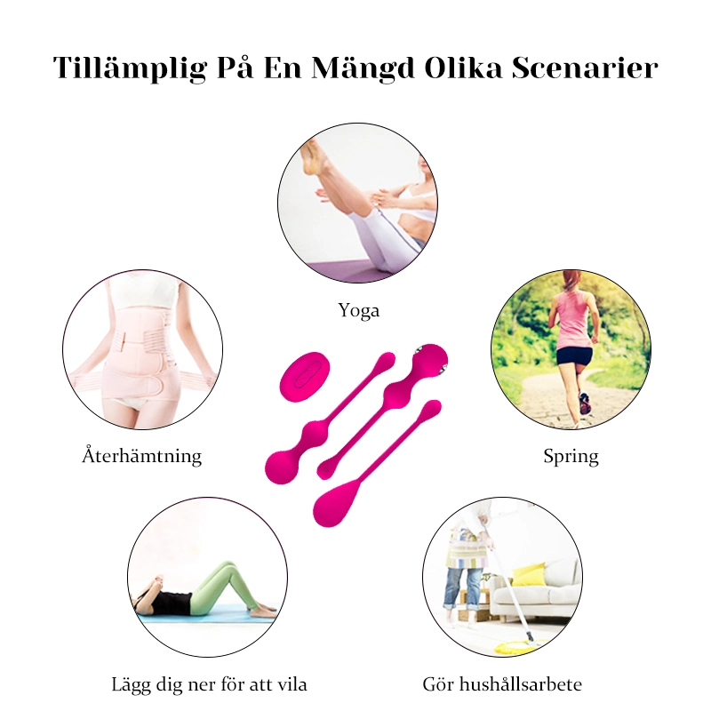 Elektriska Chock Geishakulor För Kvinnor