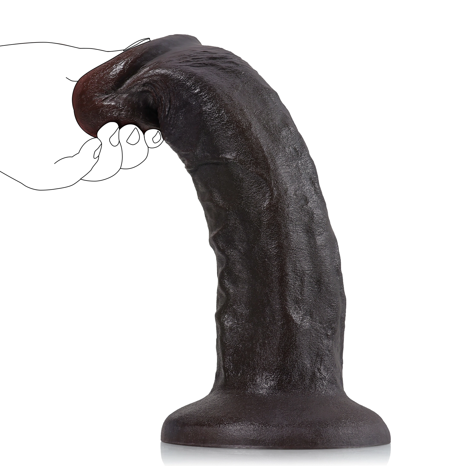 Huge Anal Silicone Realistic Dildos 29cm