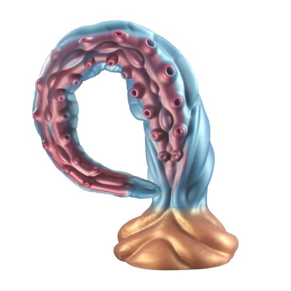 Huge Blå Silikon Tentacle Dildo 50cm