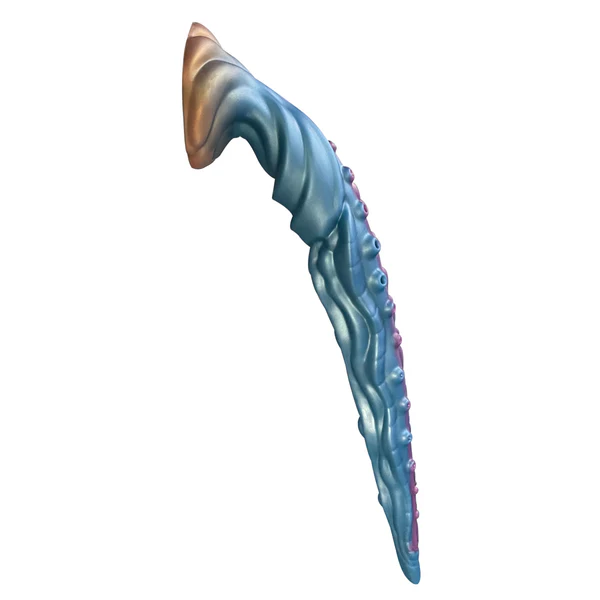 Huge Blå Silikon Tentacle Dildo 50cm