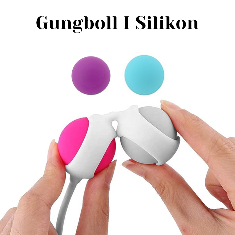 Bäckenbottenmuskelrehabilitering Silikon Knipkulor