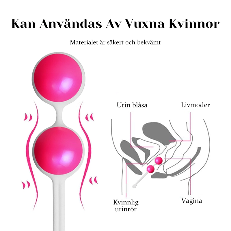 Bärbar Kvinnlig Kegelboll Knipkulor