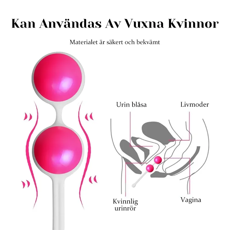 Bärbar Kvinnlig Kegelboll Knipkulor