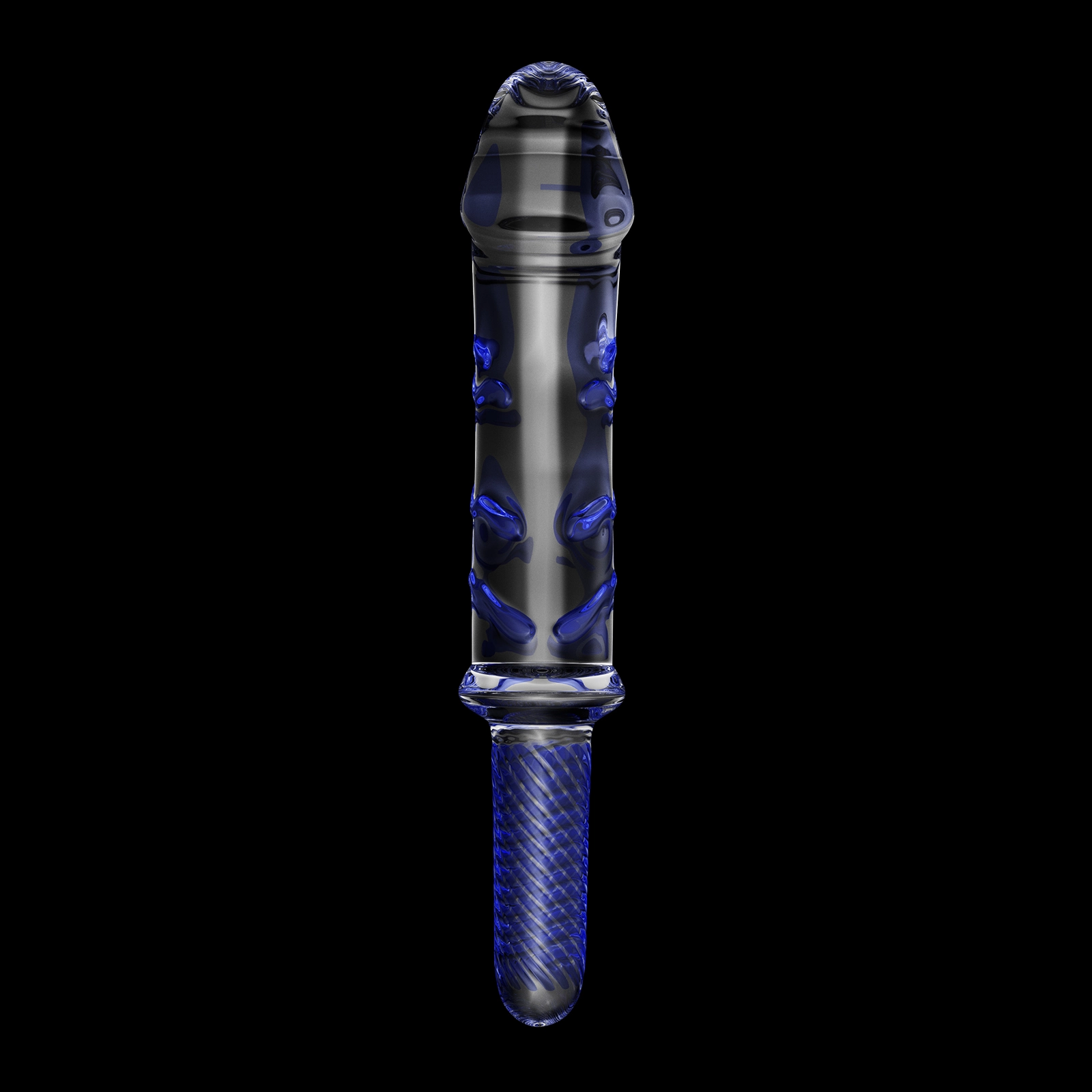 Lång Glas Dildo med Handtag 29.5cm