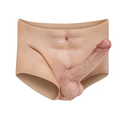 Mjuk Realistic Silikon Strap-on Dildo 