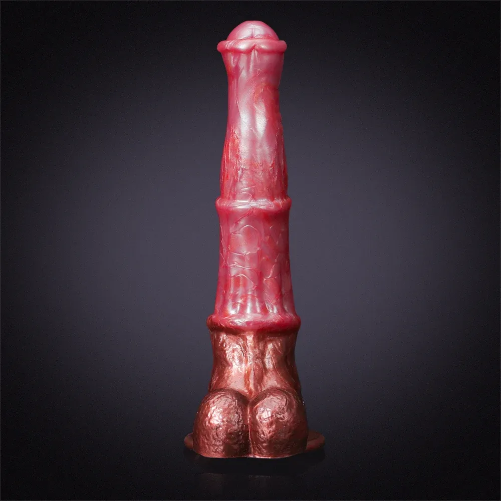 Naturtrogna Big Knot Pink Horse Dildo 24,5cm