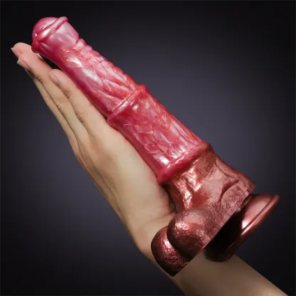 Naturtrogna Big Knot Pink Horse Dildo 24,5cm