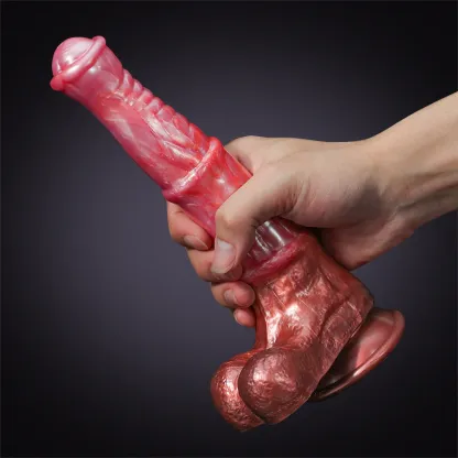 Naturtrogna Big Knot Pink Horse Dildo 24,5cm