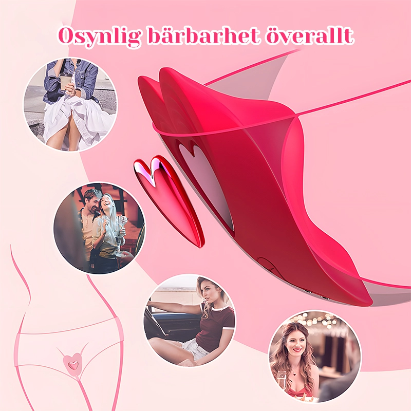10 Vibrerande APP Fjärrkontrollerad Panty Vibrator