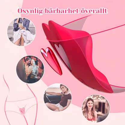 10 Vibrerande APP Fjärrkontrollerad Panty Vibrator