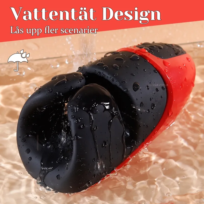 Penis Vibrator 10 Klämmande Vibrerande Manlig Masturbator