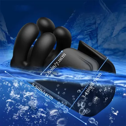 Penis Vibrator 10 Pulserande Vibrerande Finger Penismassager