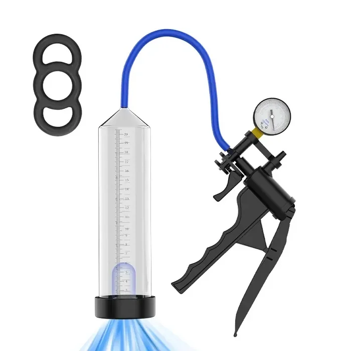 Manuell Penispump med Barometer och Skala