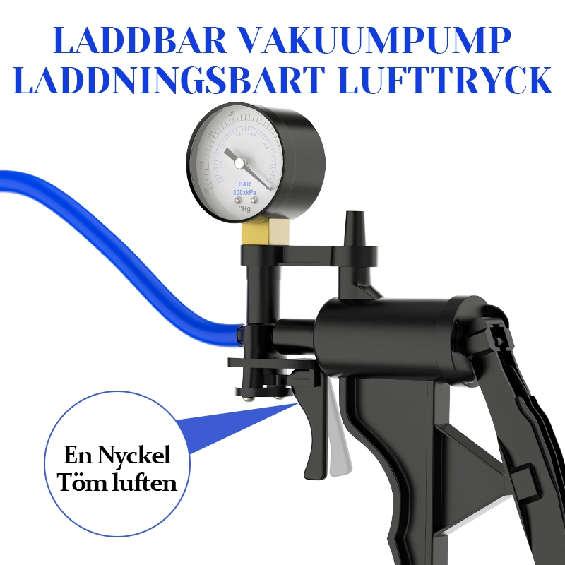 Manuell Penispump med Barometer och Skala
