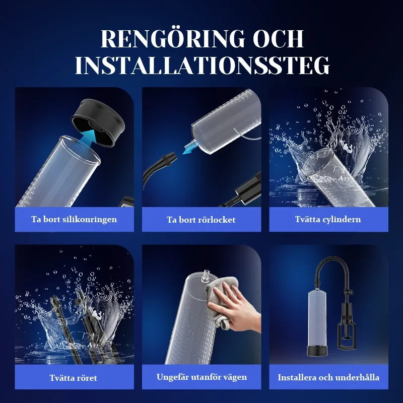 Manuell Penispump – Lätt att Använda och Rengöra