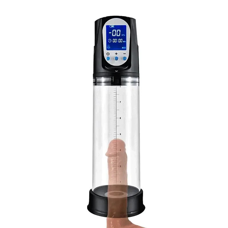 Automatisk Träningspenispump med 4 Sugfunktioner och LCD-Display