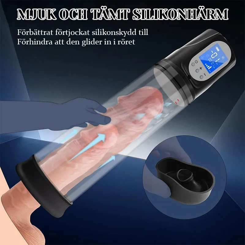 Automatisk Träningspenispump med 4 Sugfunktioner och LCD-Display