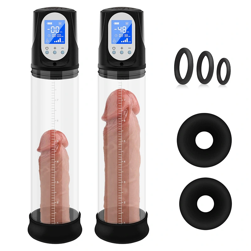 Automatisk Träningspenispump med 4 Sugfunktioner och LCD-Display